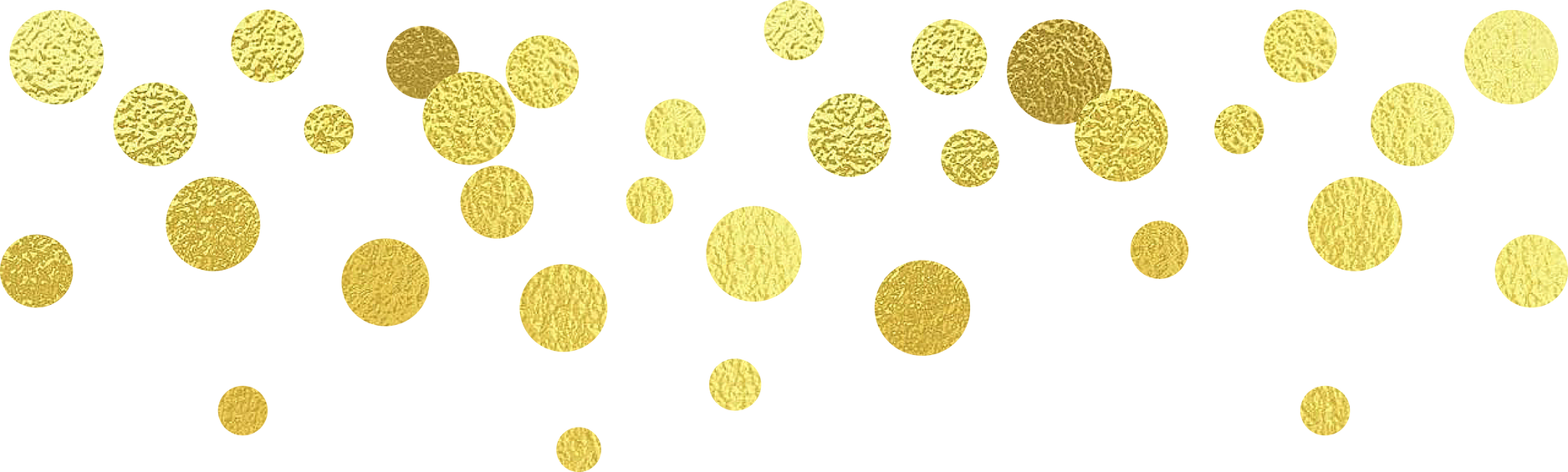 Elegant Gold New Year's Eve Falling Dots